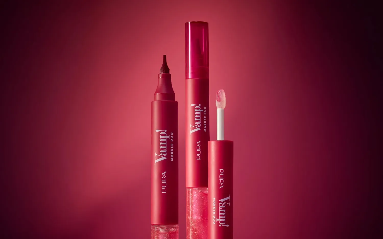 Pupa Vamp! Marker Duo Rossetto 008 Orange Sorbet Ialuronico