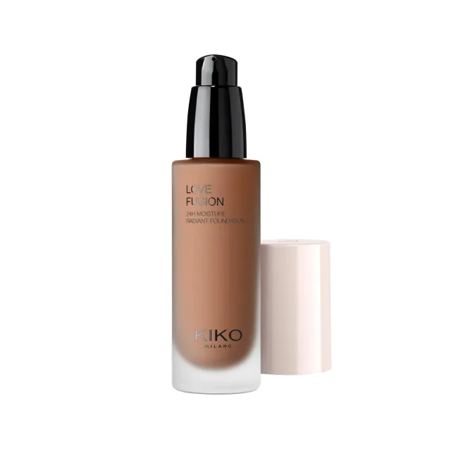 KIKO Love Fusion 24H Moisture Radiant Foundation Fondotinta 8WR luminoso
