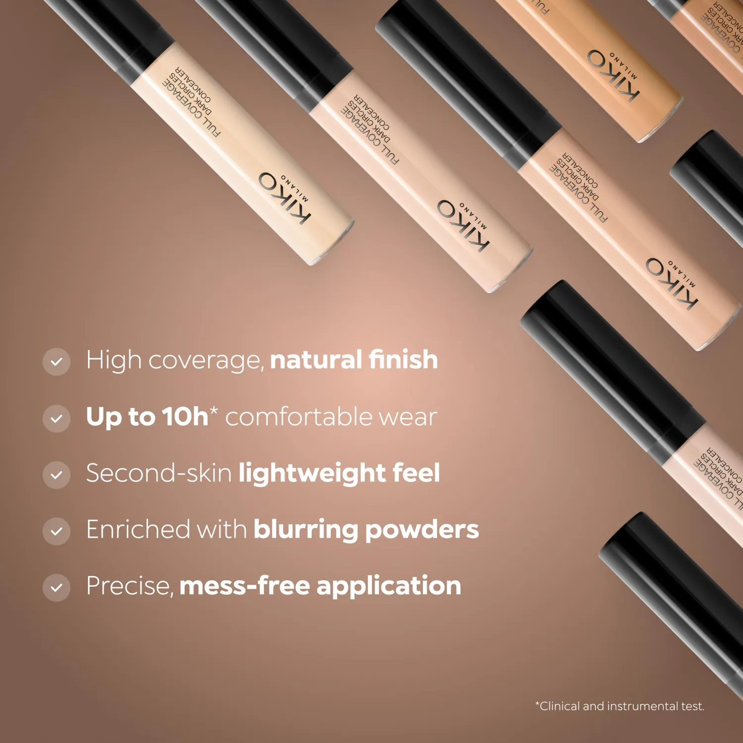 KIKO Full Coverage Dark Circles Concealer 03 correttore light neutral