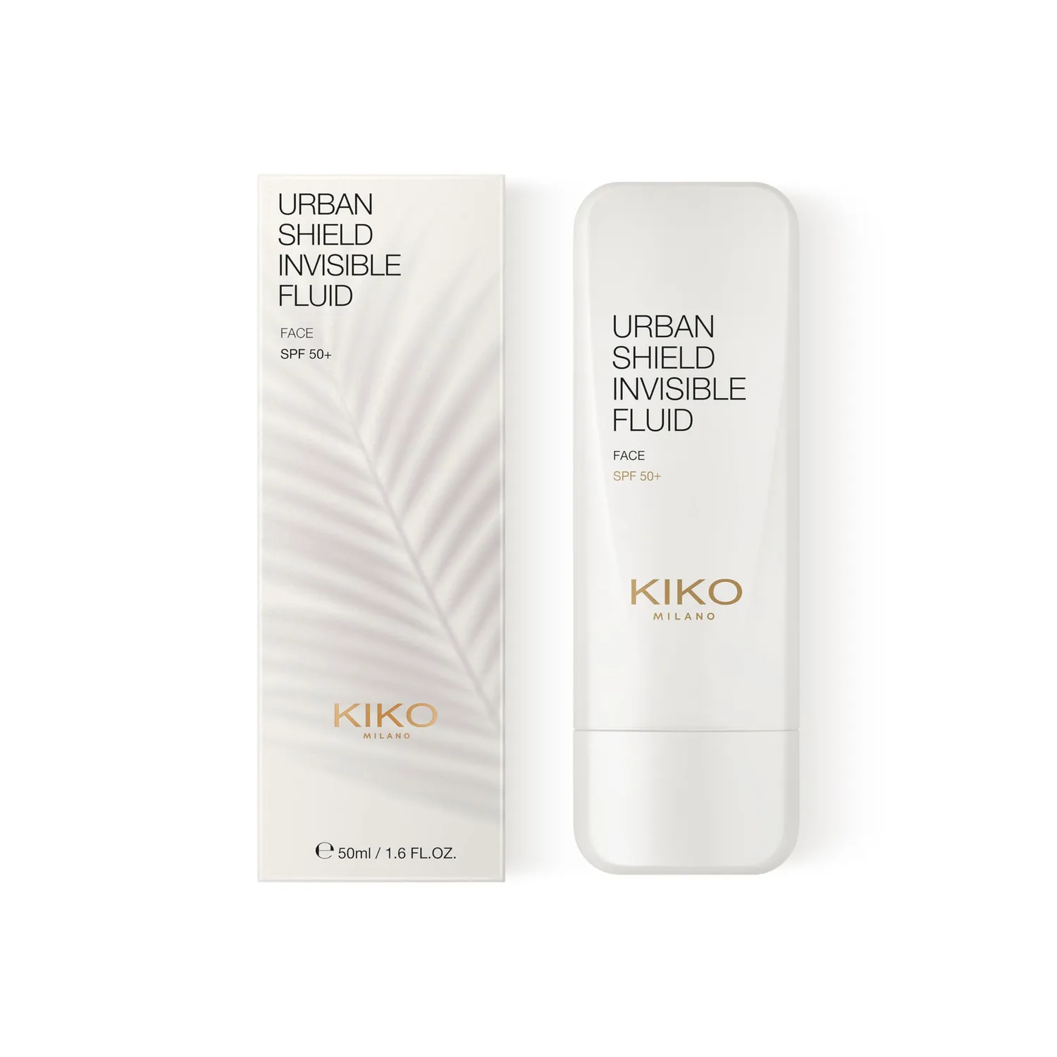 KIKO Milano Urban Shield Invisible Fluid viso SPF 50+ idratante
