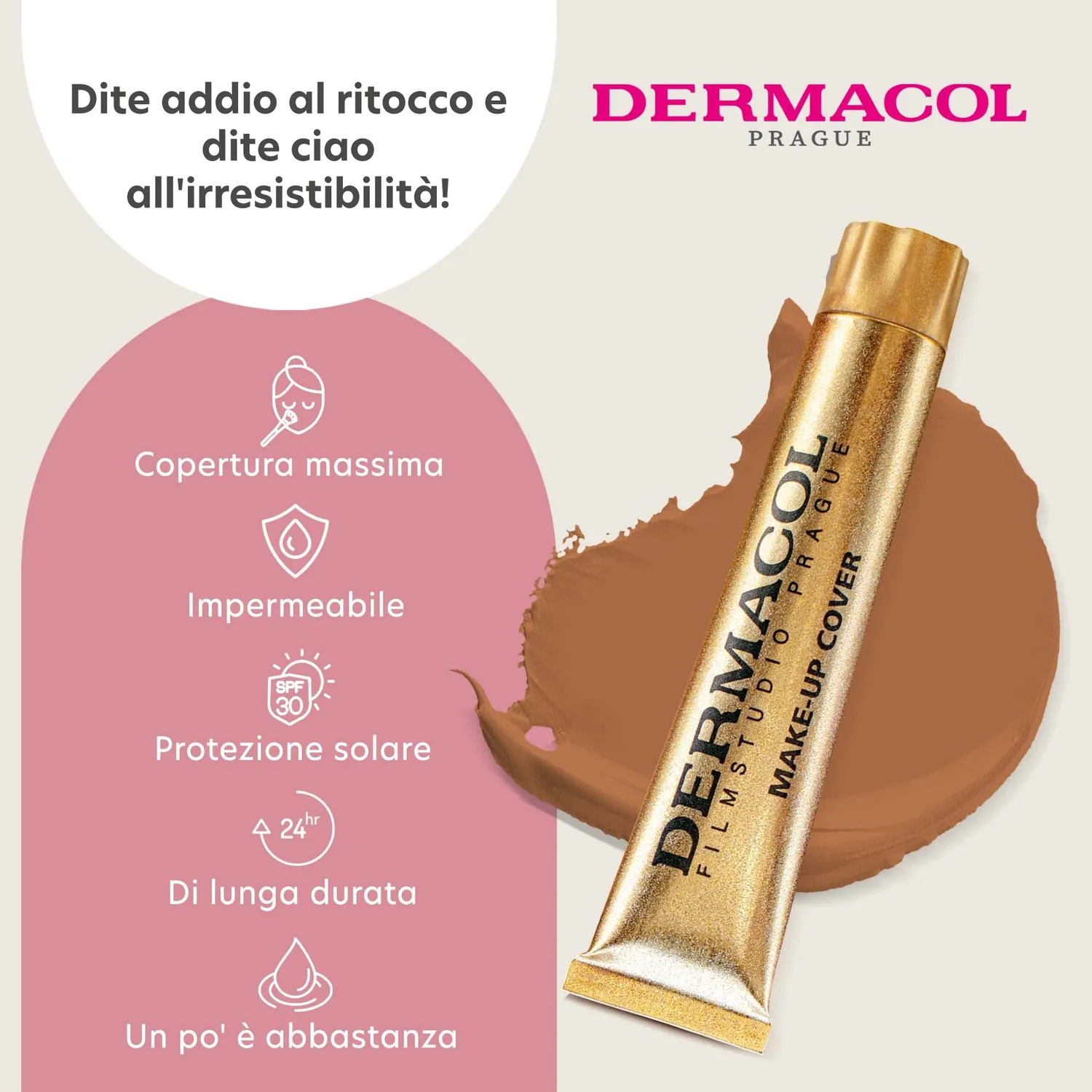 Dermacol Make-Up Cover 229 fondotinta coprente SPF30