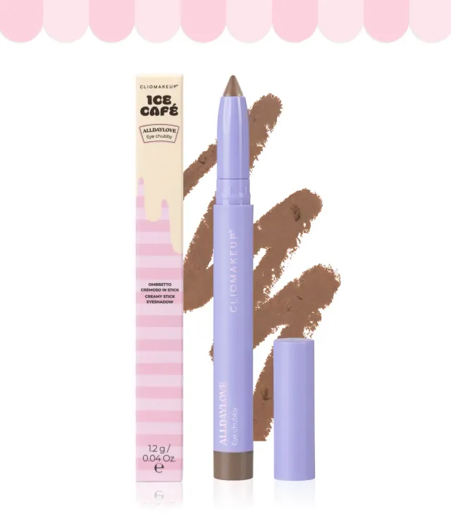 ClioMakeUp Ice Café AllDayLove ombretto stick lunga tenuta