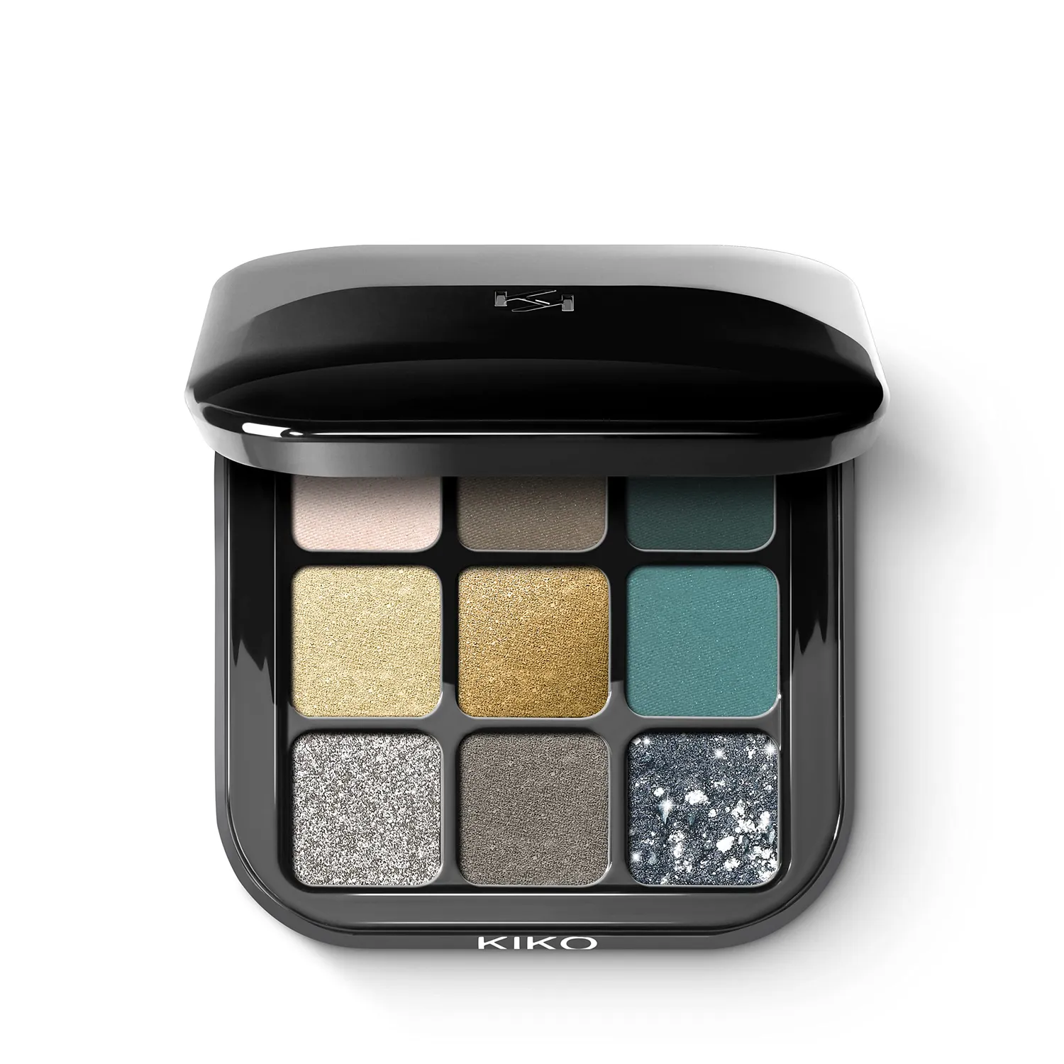 KIKO Glamour Multi Finish 01 palette 9 ombretti