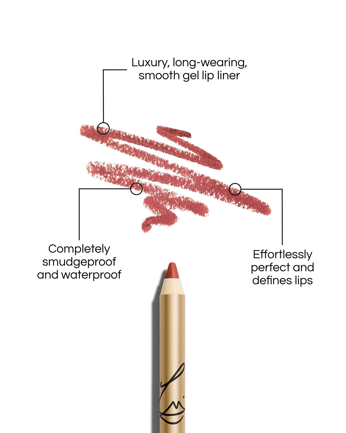 Lisa Eldridge Enhance Define Blush Lightly Matita Nude Rosa