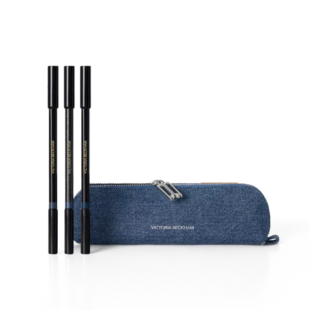 Victoria Beckham Beauty Blue Shades Edit kit kajal blu 3 pezzi