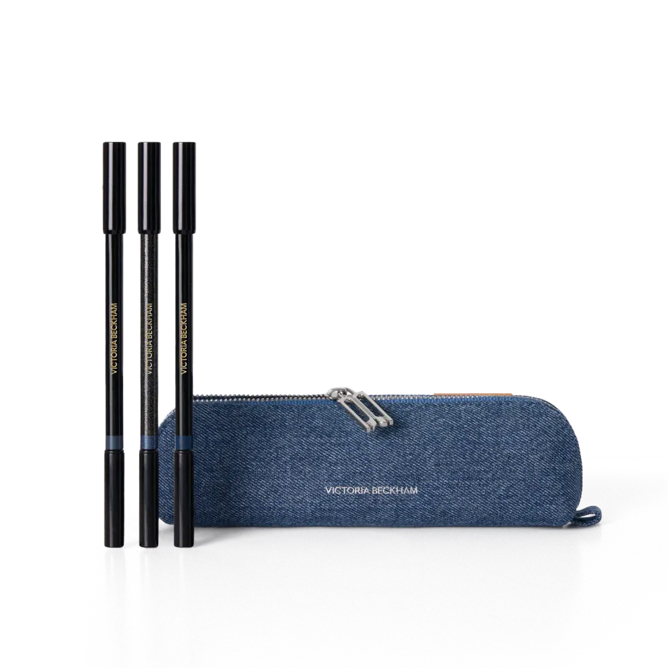 Victoria Beckham Beauty Blue Shades Edit kit kajal blu 3 pezzi