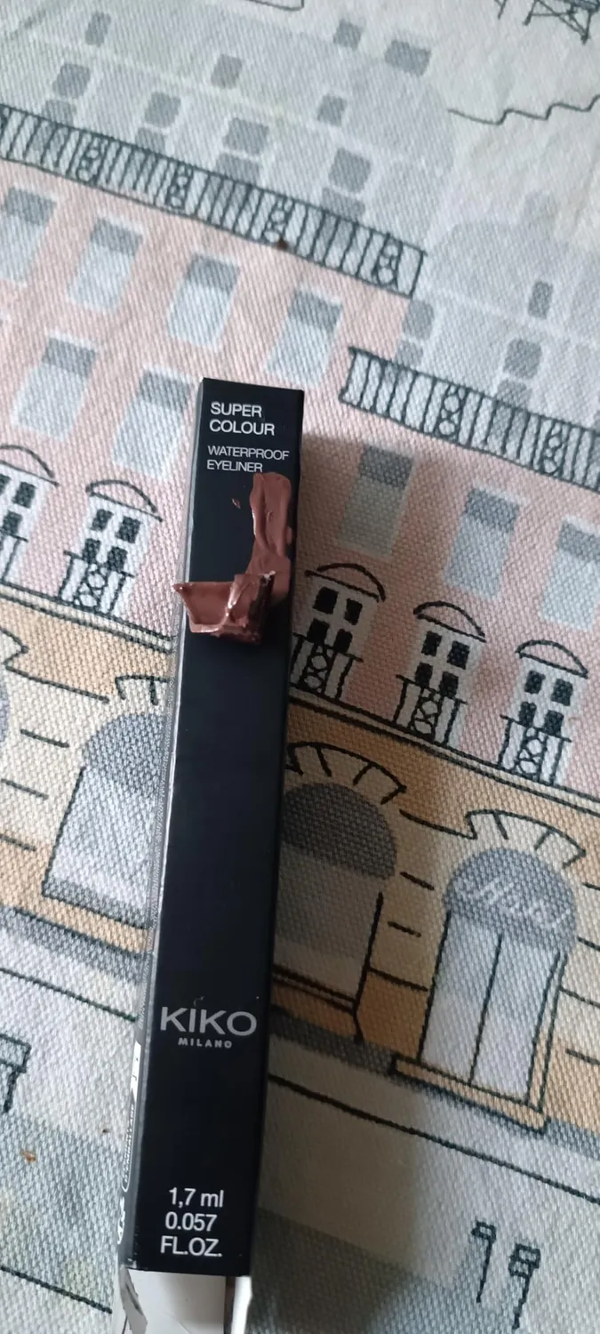 KIKO Super Colour Waterproof Eyeliner 01 eyeliner bianco