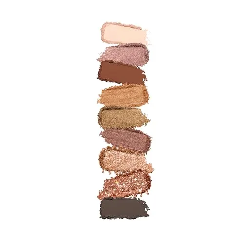 KIKO Glamour Multi Finish 02 palette ombretti 9 colori ultra-pigmentata
