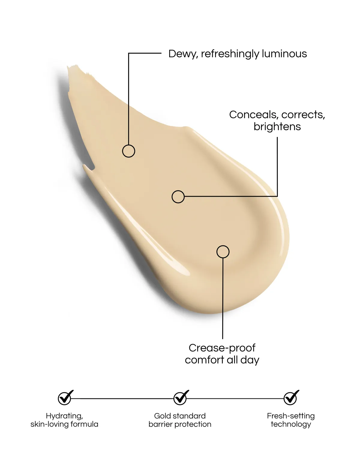 Lisa Eldridge Luminist Concealer Shade 3 correttore luminoso