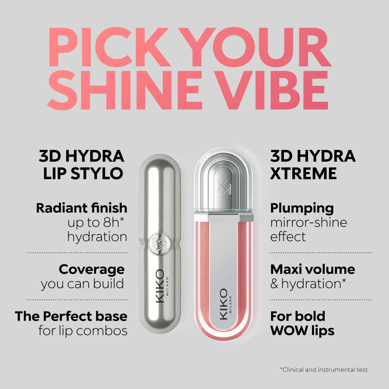 KIKO 3D Hydra Lip Stylo 18 Rossetto Haute Couture
