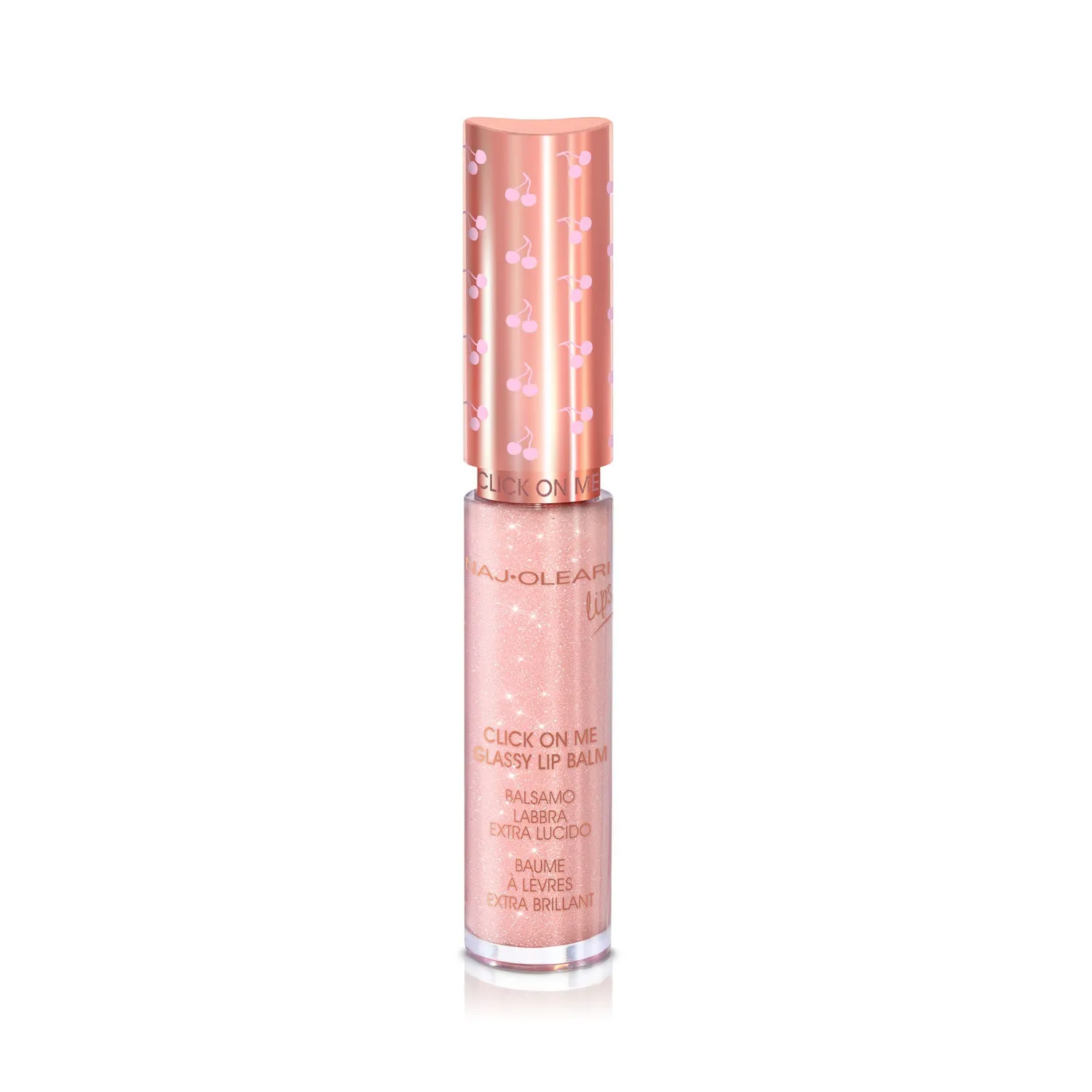 Naj Oleari Click On Me balsamo labbra 01 Nudo Perlato glassy