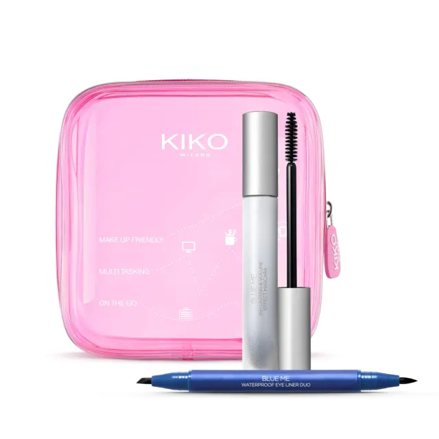 KIKO Milano Blue Me set mascara 36H volume + eyeliner waterproof duo