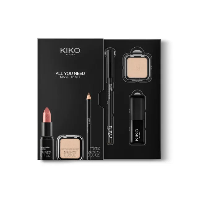 KIKO All You Need Make Up Set kit rossetto ombretto matita