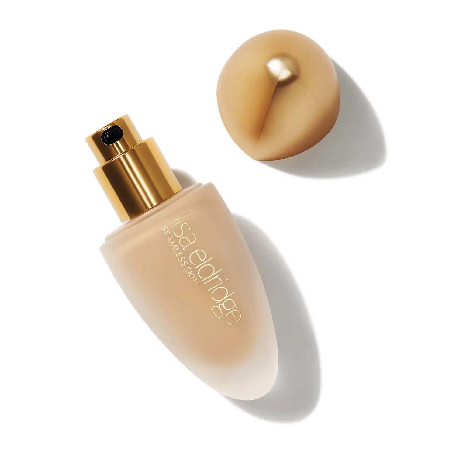 Lisa Eldridge Shade 11 fondotinta The Foundation beige dorato