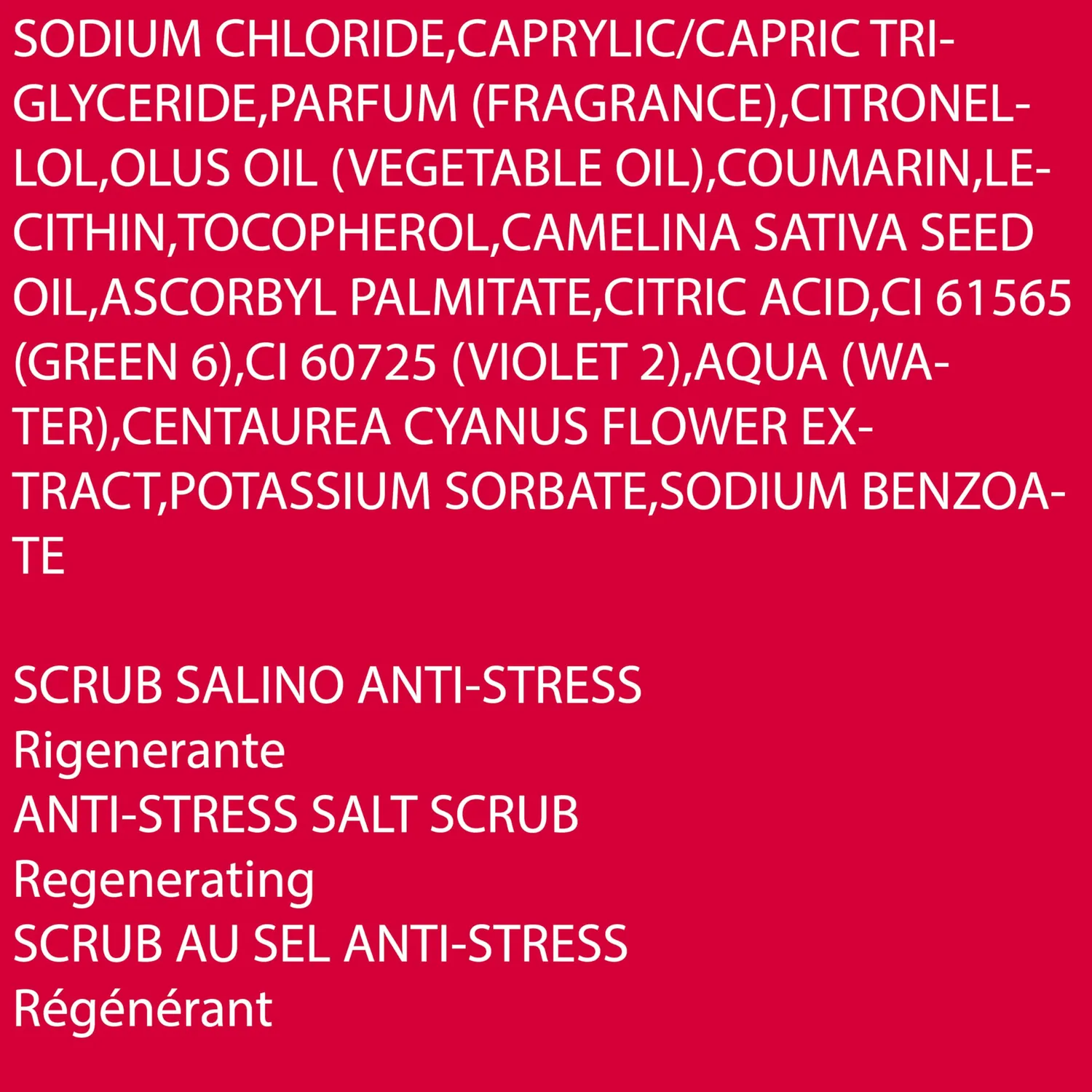Pupa Persian Spa 350 g scrub corpo salino antistress
