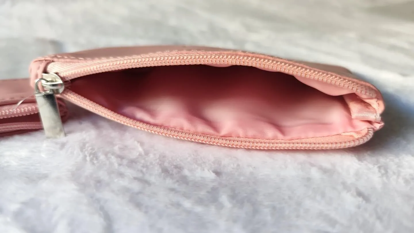KIKO Transparent Beauty Case 002 pochette fucsia trucco