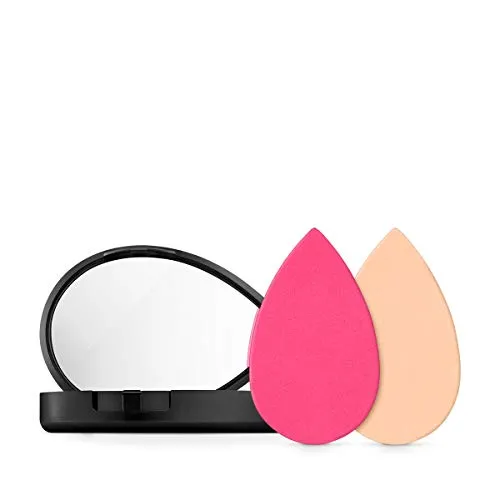 KIKO Mirror & Sponge Cover spugnette trucco con specchio 2 pz