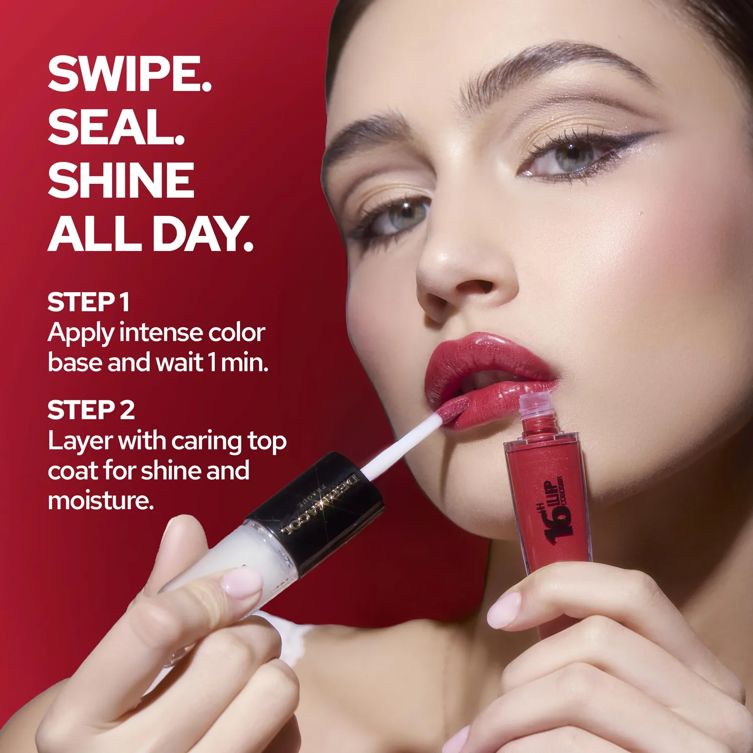 Dermacol 16H Lip Colour tinta labbra Dazzling Diva 16 ore