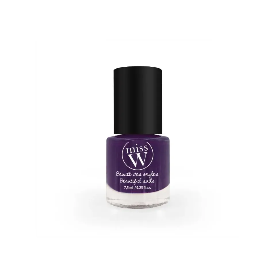 Miss W Pro n.28 smalto viola scuro brillante corpo 9 ml