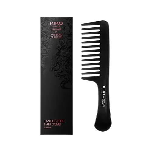 KIKO Tangle-Free Hair Comb pettine capelli ricci denti larghi