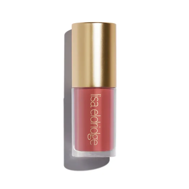Lisa Eldridge Gloss Embrace Petal gloss labbra rosa caldo
