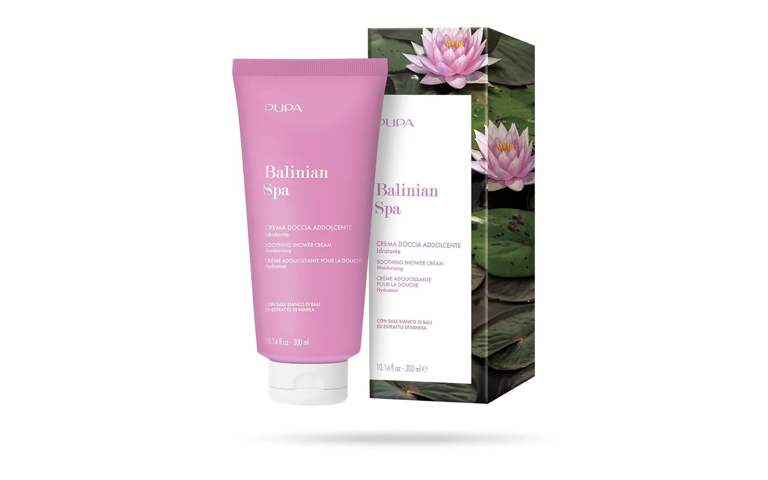 Pupa Softening Shower Cream crema doccia 300ml ninfea