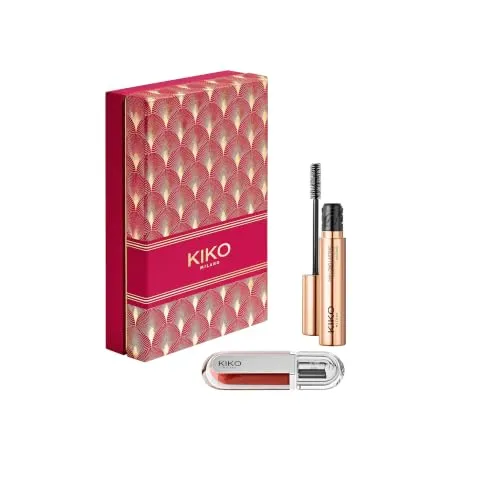 KIKO Twist 'N Twinkle To The Max duo gloss mascara 24h 2 pezzi