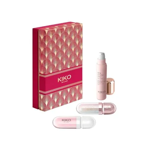KIKO Twist 'N Twinkle My Pocket Allies set mini viso labbra glow