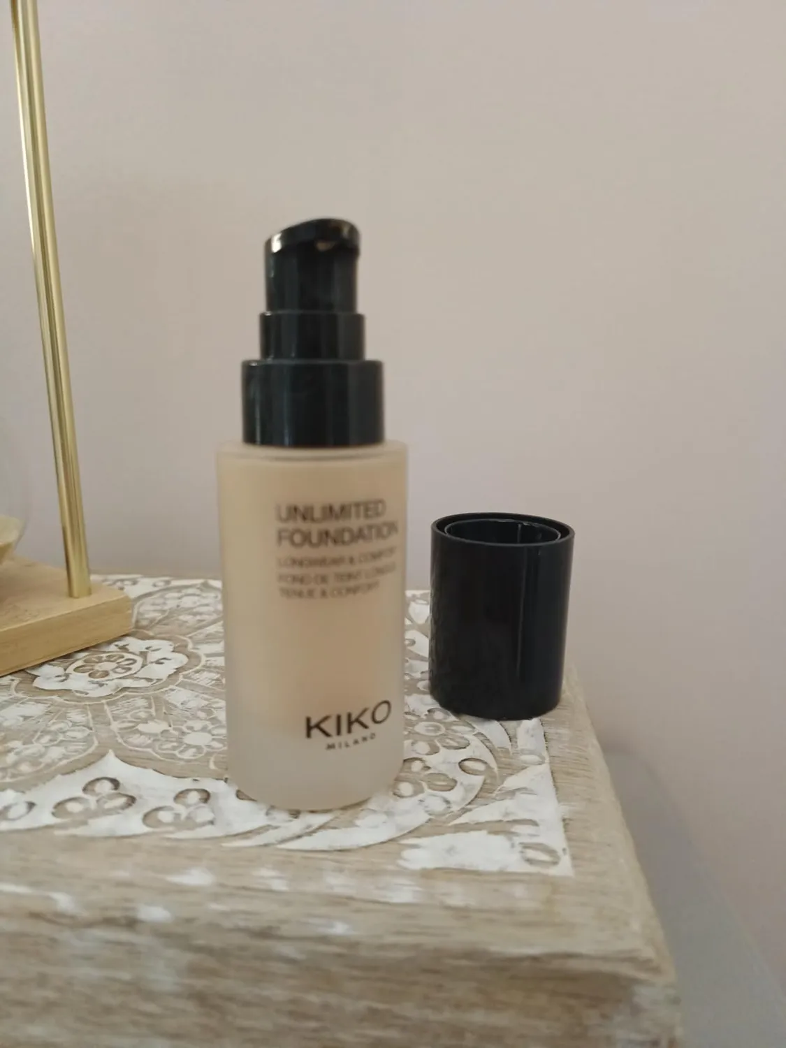 KIKO Unlimited Foundation 01 Neutral fluido 24h no-transfer