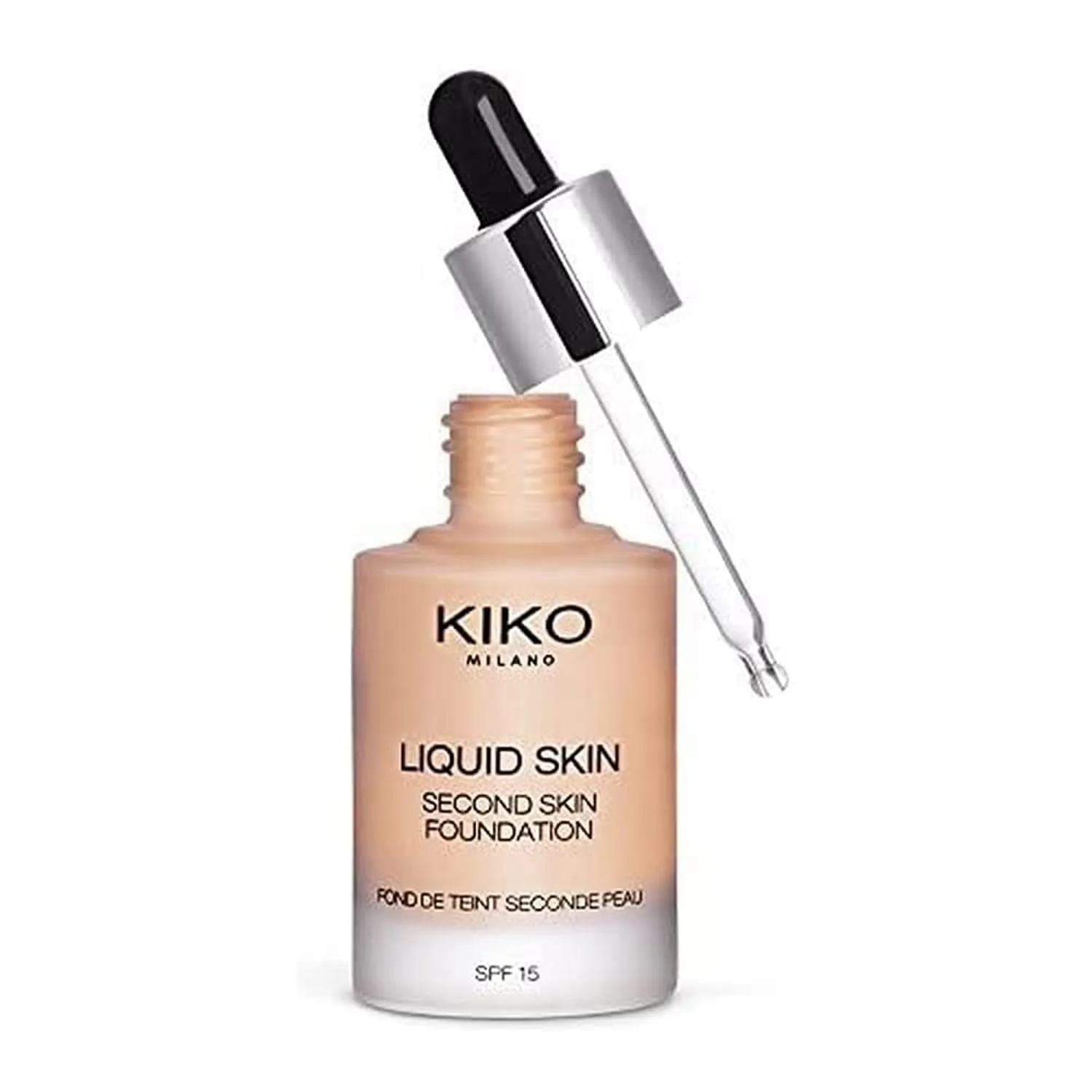 KIKO Liquid Skin Second Skin fondotinta Neutral Gold 100