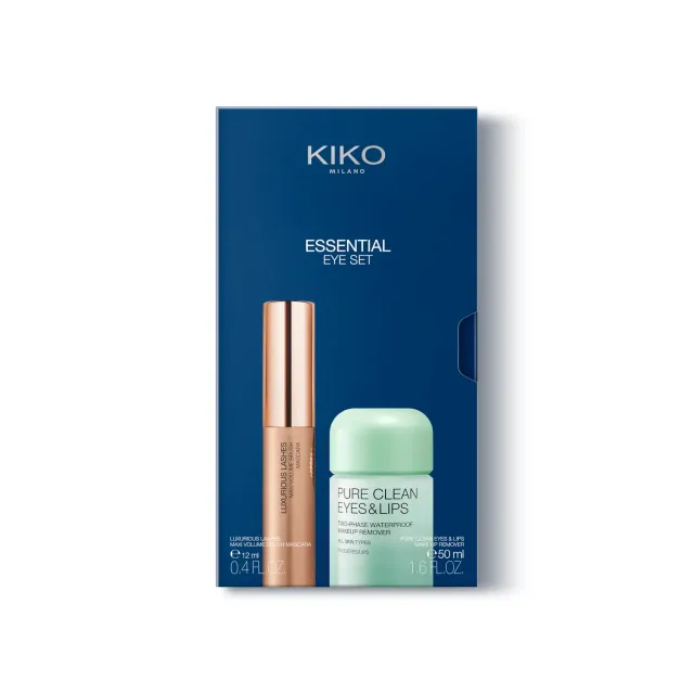KIKO Milano Essential Eye Set kit trucco mascara struccante