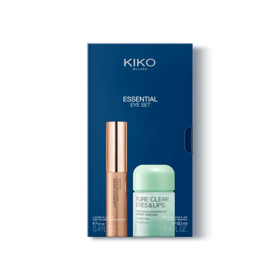 KIKO Milano Essential Eye Set kit trucco mascara struccante