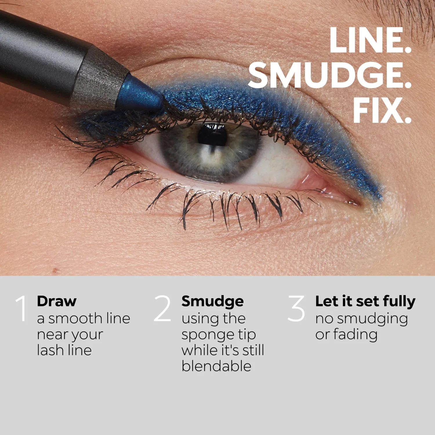 KIKO Intense Colour Long Lasting Eyeliner 18 matita Silver Rose