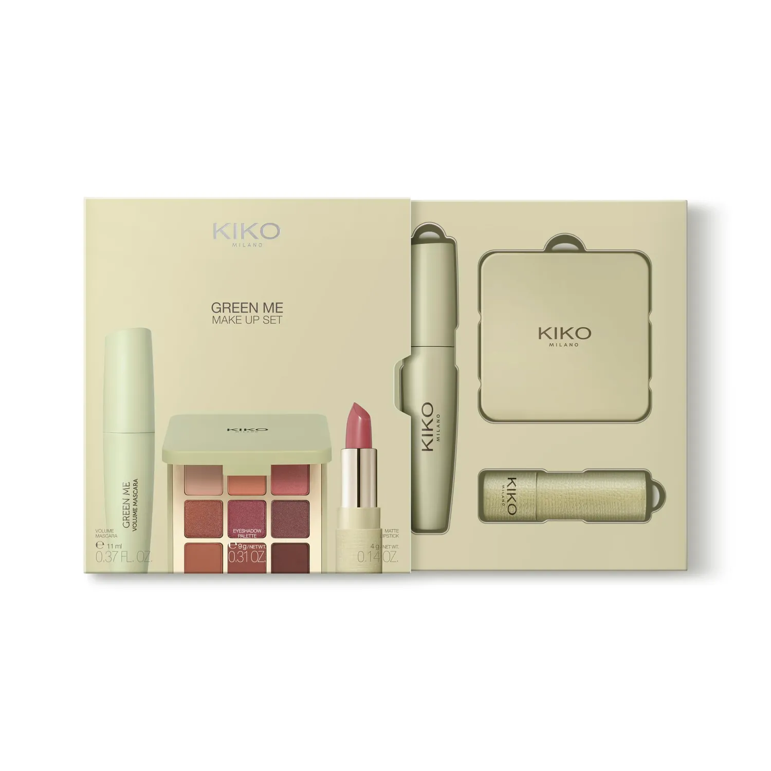KIKO Green Me Make Up Set set trucco 102 naturale