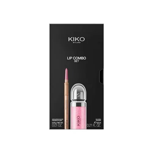 KIKO Lip Combo Set 02 Gloss e Matita Labbra Volume