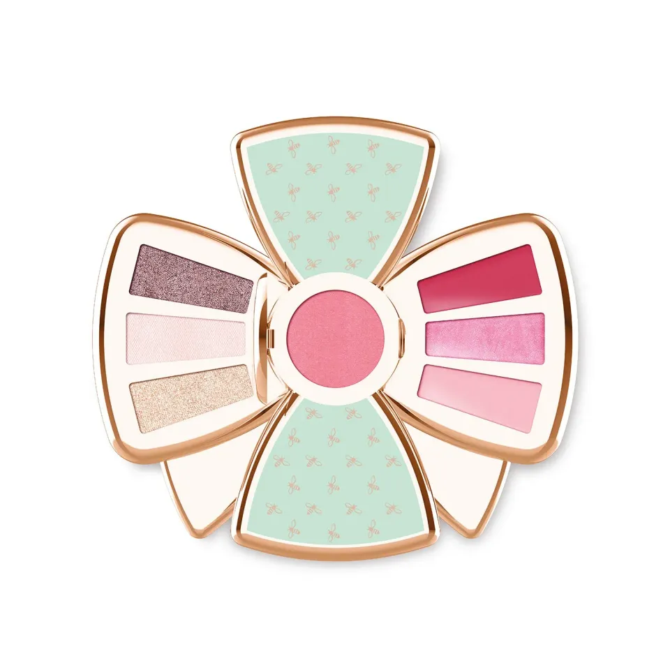 Naj Oleari Il Fiocco Verde Acqua palette make-up viso occhi labbra