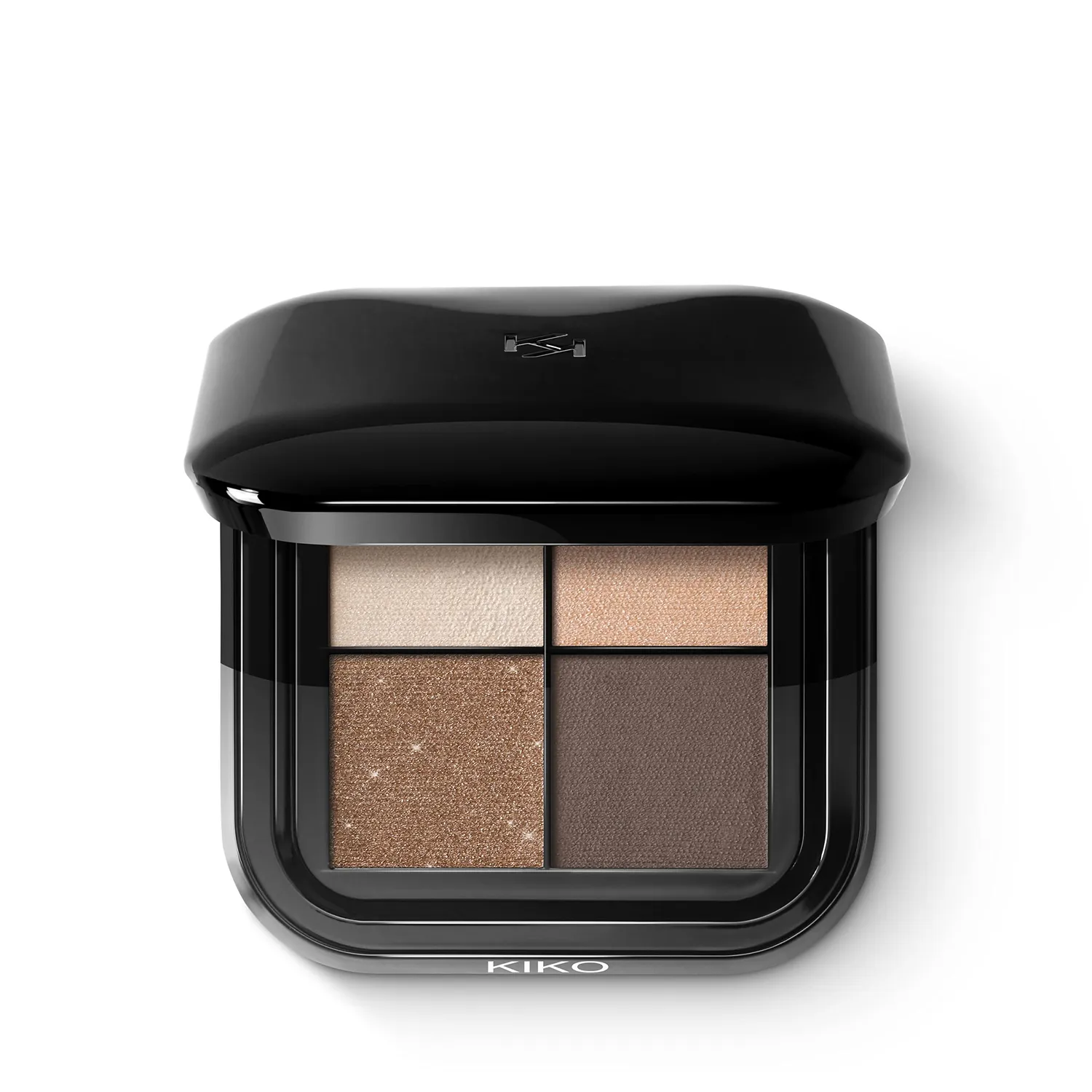 KIKO Bright Quartet 02 palette 4 ombretti rosy mauve