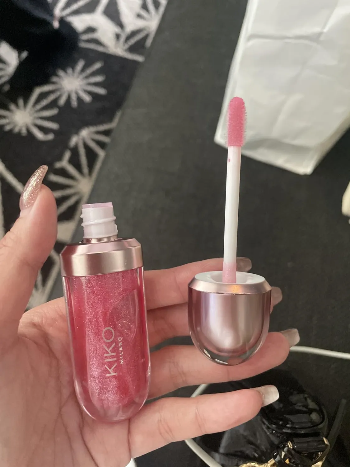 KIKO 3D Hydra Lip Oil 01 Milky Way olio labbra idratante