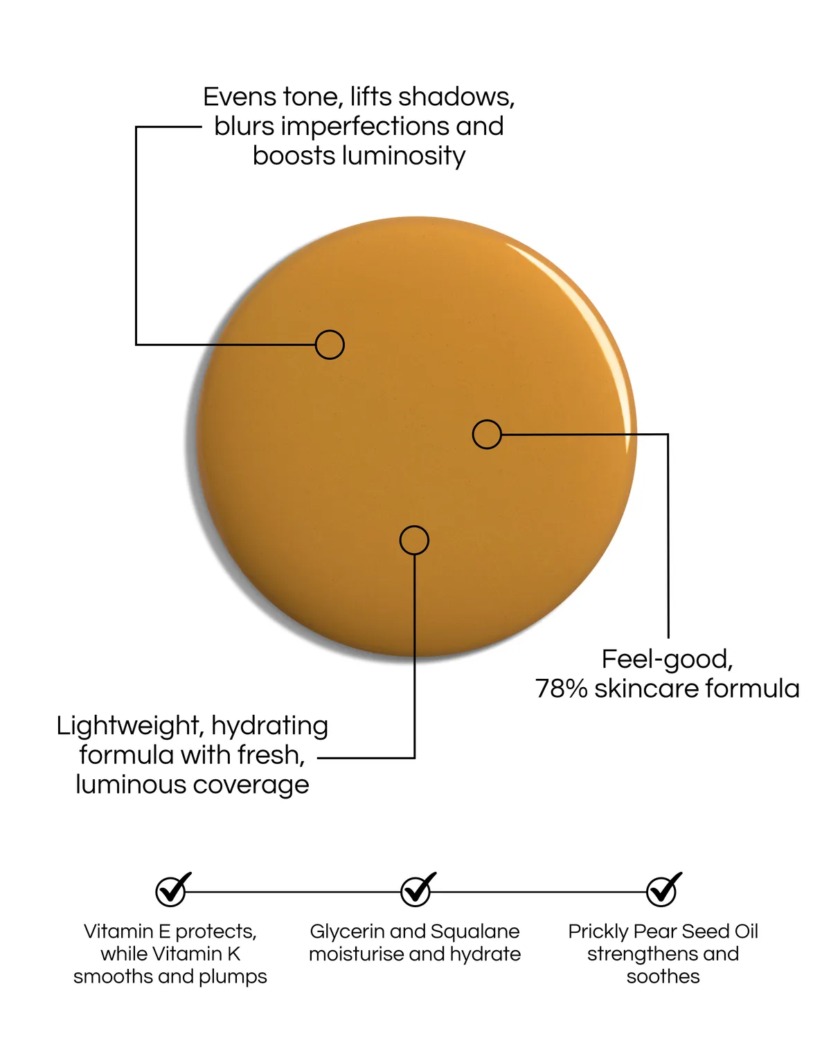Lisa Eldridge Seamless Skin Tint T10.5 Fluido Leggero