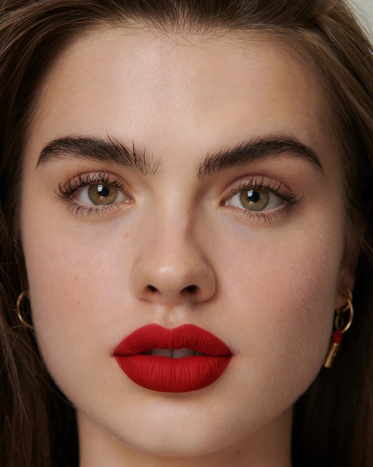 Lisa Eldridge Velveteen Ribbon Rossetto Liquido Rosso Opaco