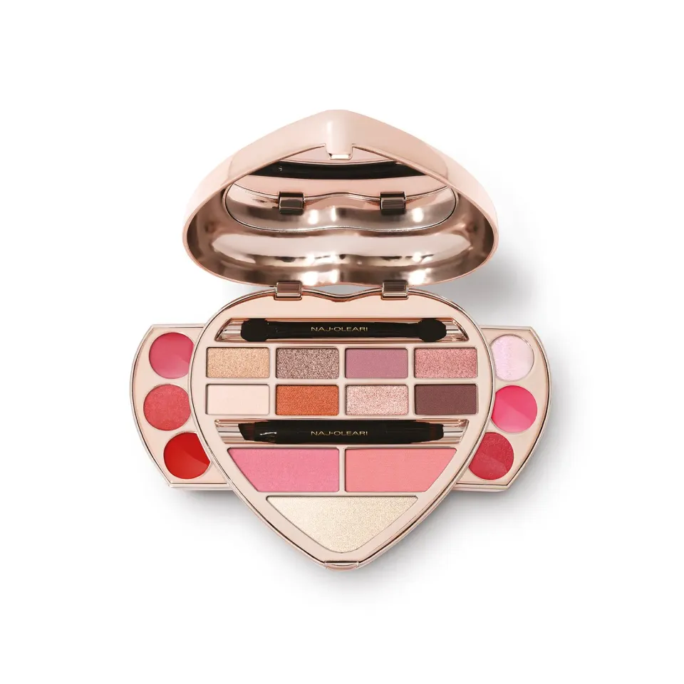 Naj Oleari Il Cuore Magenta palette trucco viso occhi labbra