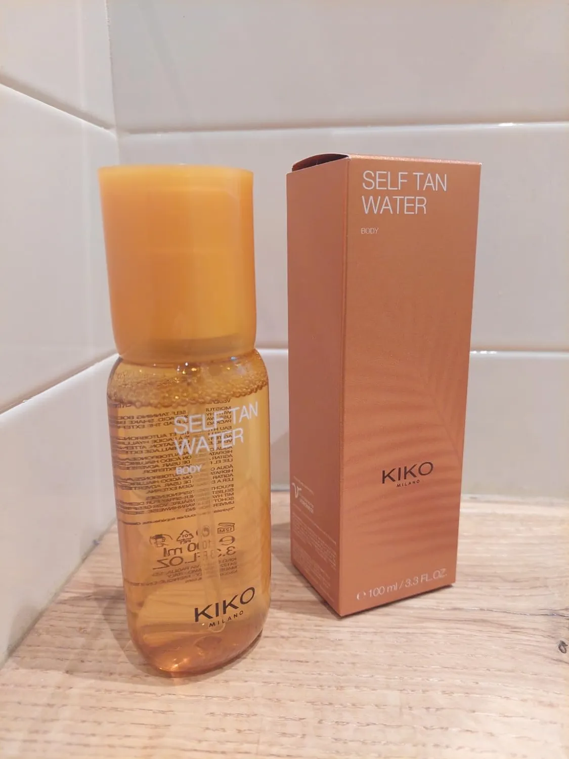 KIKO Self Tan Water spray corpo autoabbronzante idratante monoi