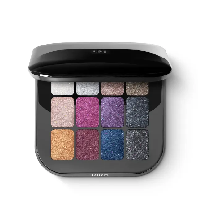 KIKO Cult Colours 02 palette 12 ombretti Shocking Sparkle
