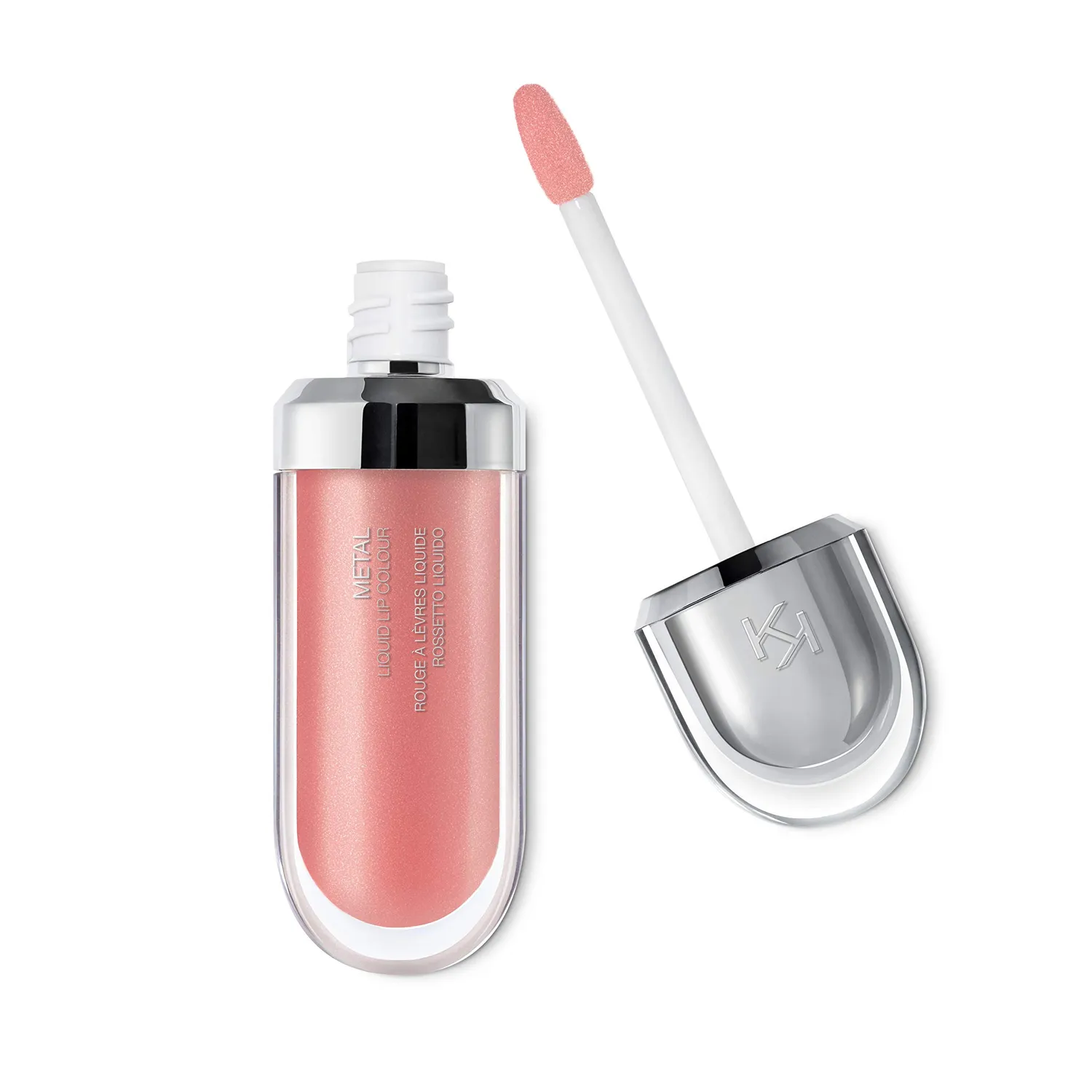 KIKO Metal Liquid Lip Colour 02 Vintage Roses 6,5 ml