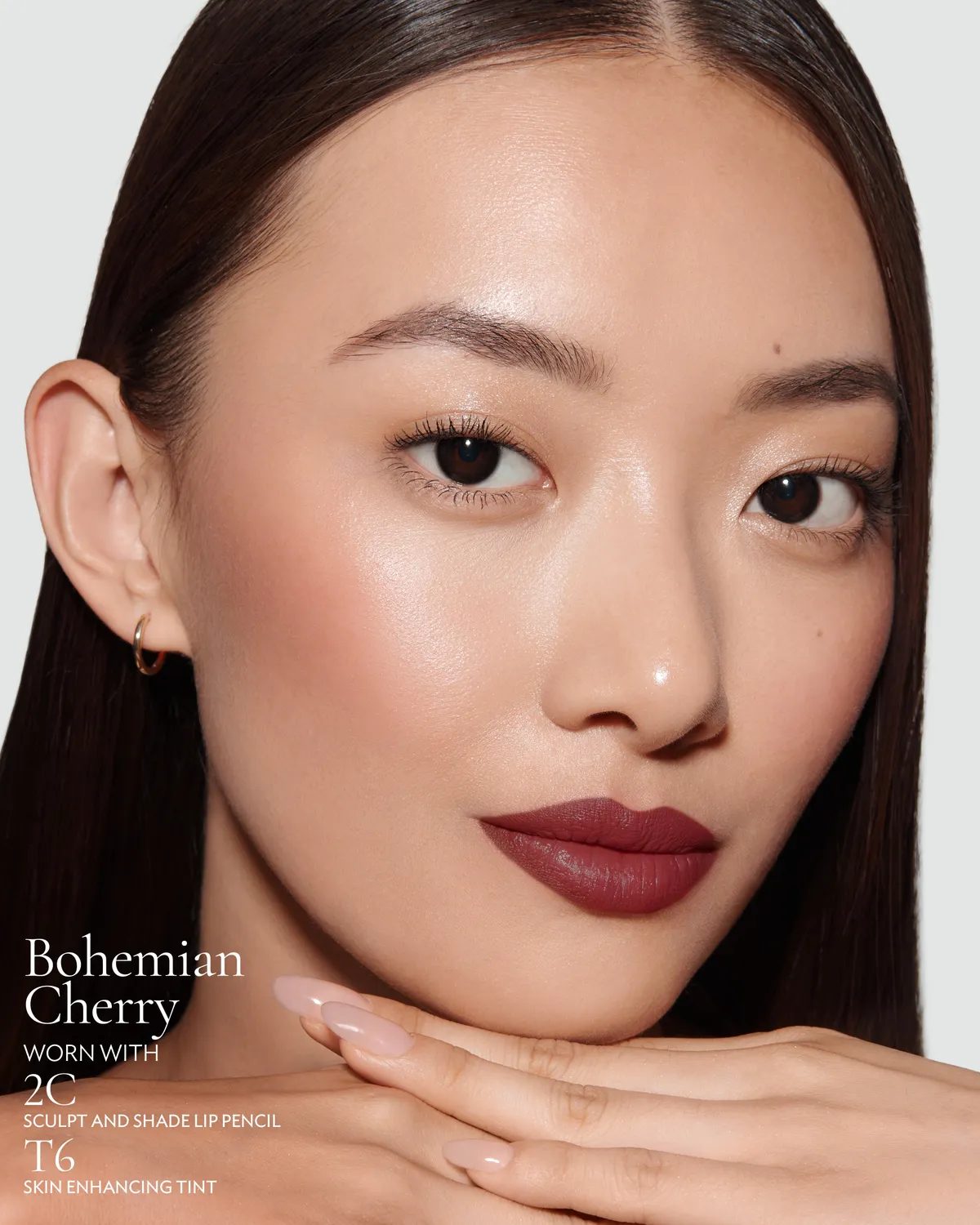 Lisa Eldridge Rouge Experience 190 Bohemian Cherry refill satin