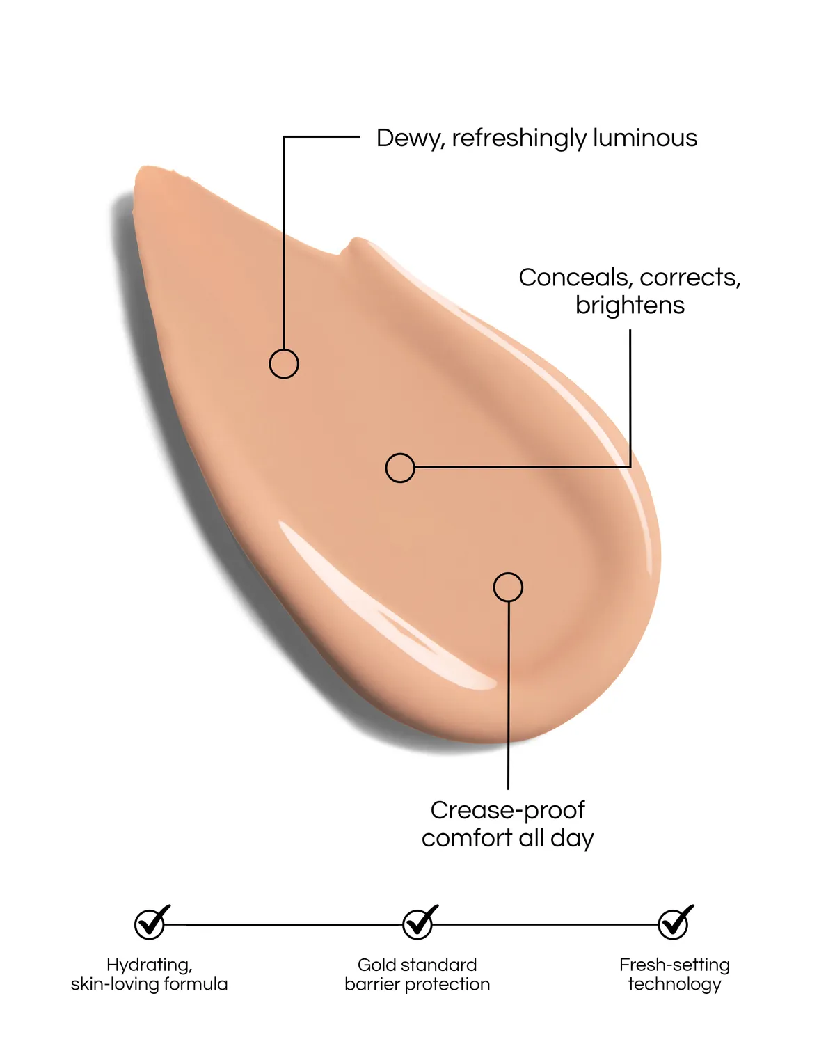 Lisa Eldridge Luminist Concealer Shade 10 correttore idratante