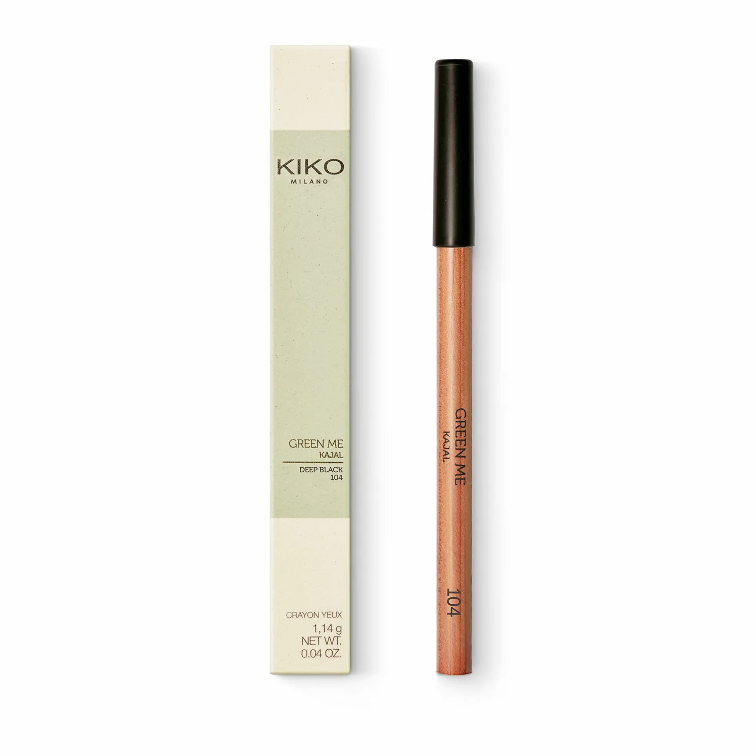 KIKO Milano Green Me Kajal 104 matita occhi nero intenso