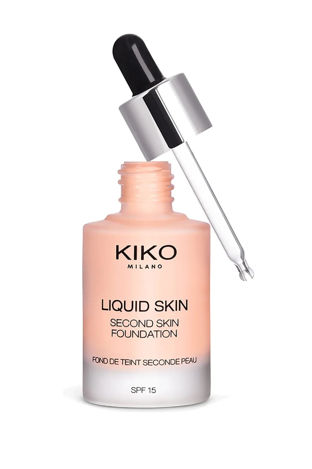 KIKO Liquid Skin Second Skin fondotinta Neutral Gold 100