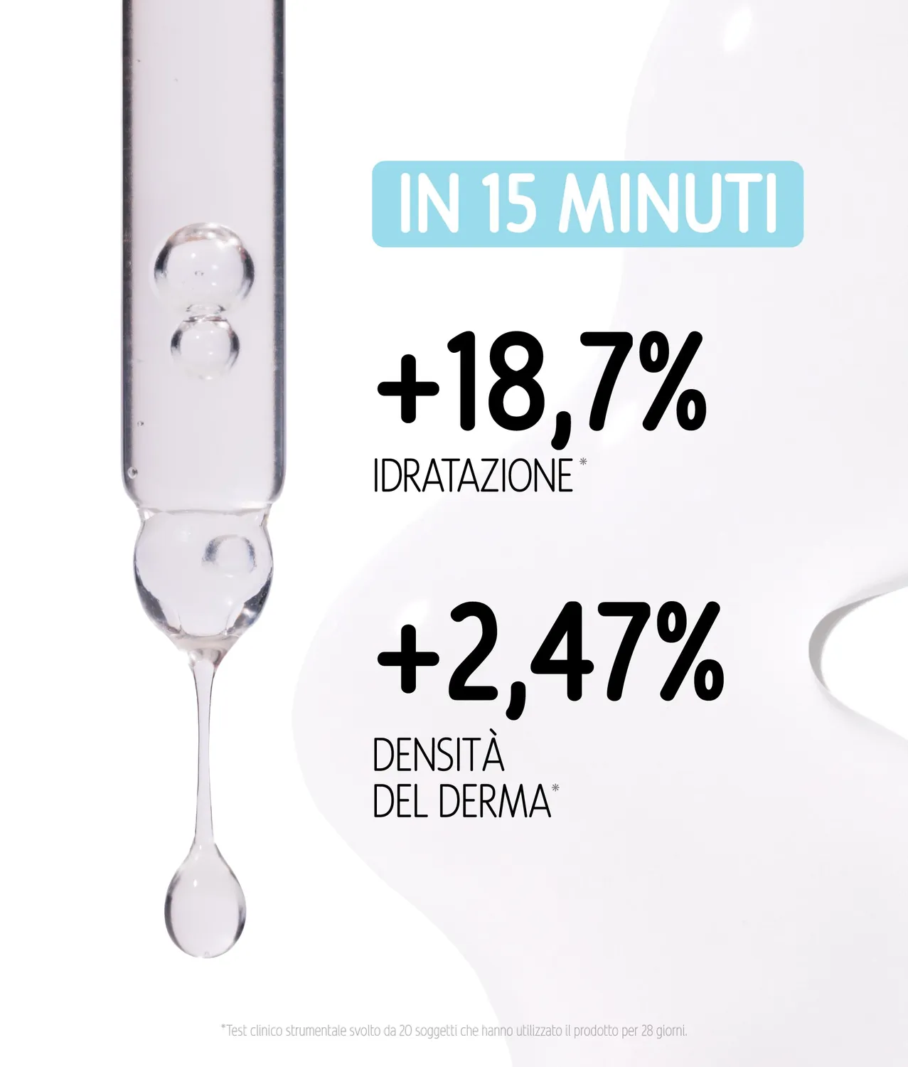 ClioMakeUp +Skin Hydration siero viso idratante acido ialuronico