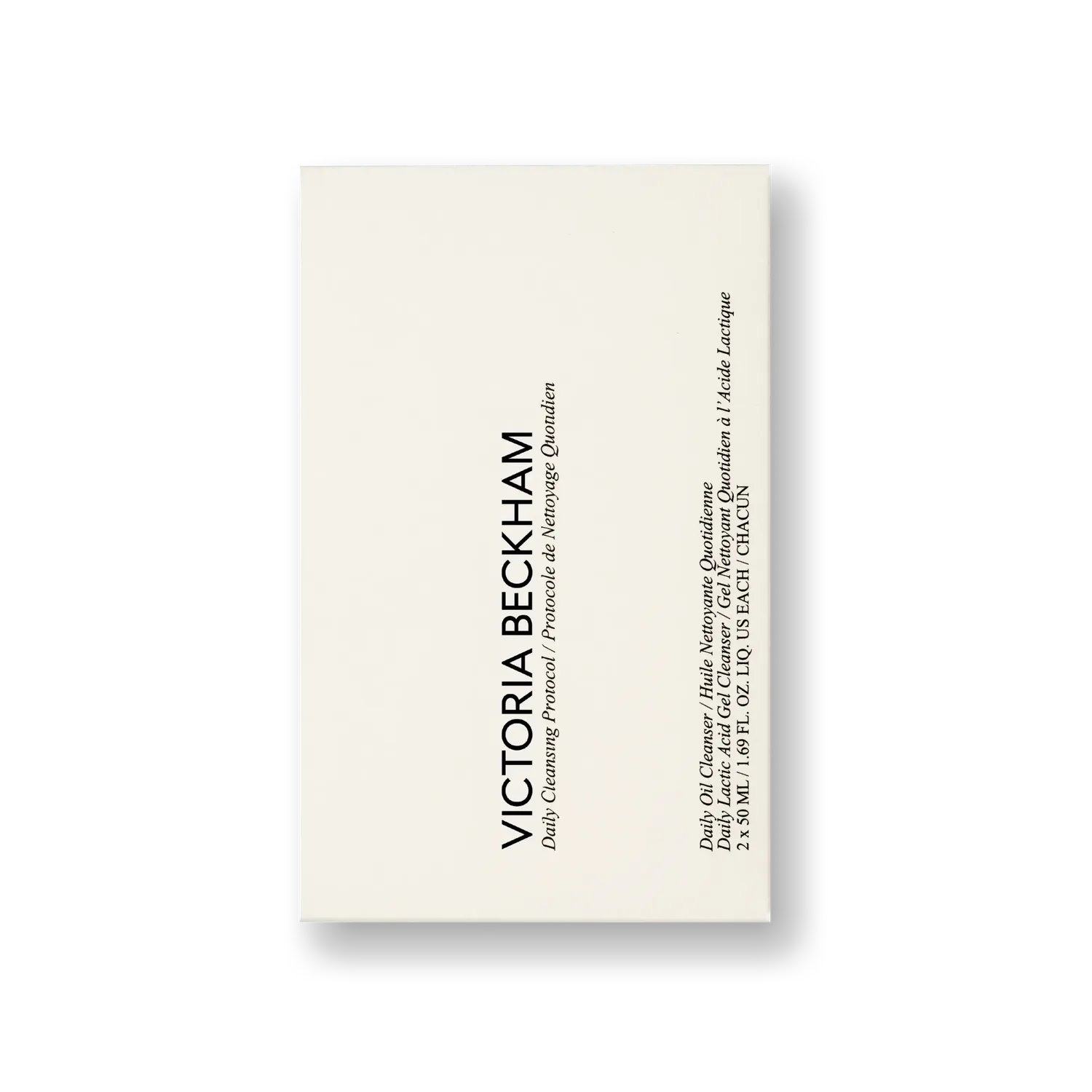 Victoria Beckham Daily Cleansing Protocol detergente viso 2x50 ml
